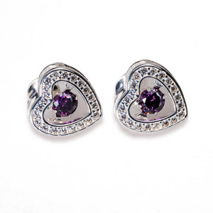 Lieze Birthstone Stud Earrings E311
