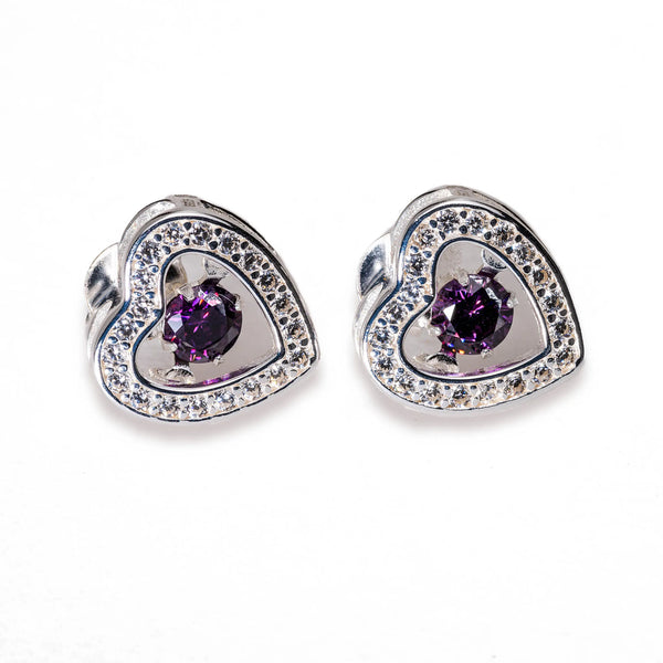 Lieze Birthstone Stud Earrings E311
