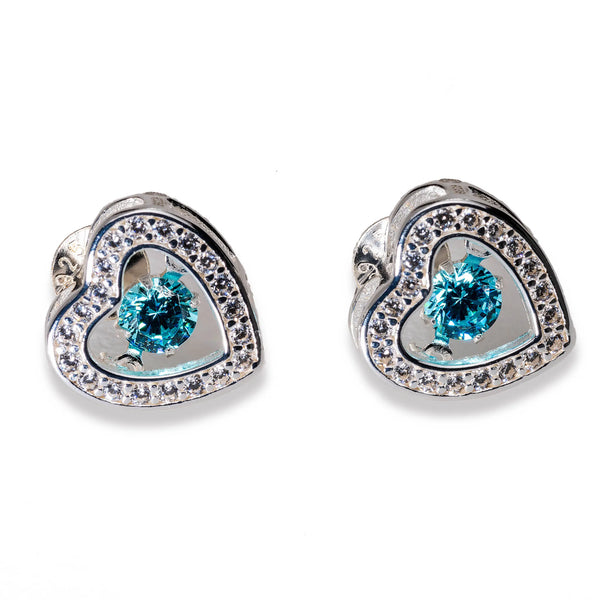 Lieze Birthstone Stud Earrings E311