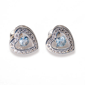 Lieze Birthstone Stud Earrings E311