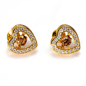 Lieze Birthstone Stud Earrings E311