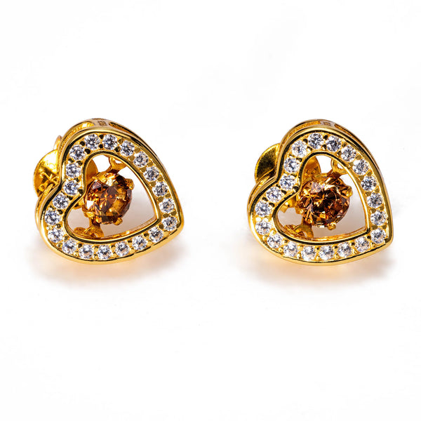 Lieze Birthstone Stud Earrings E311