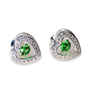 Lieze Birthstone Stud Earrings E311