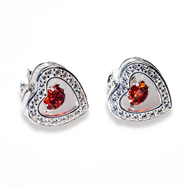 Lieze Birthstone Stud Earrings E311