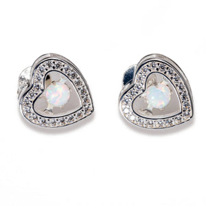 Lieze Birthstone Stud Earrings E311