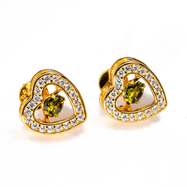 Lieze Birthstone Stud Earrings E311
