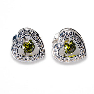 Lieze Birthstone Stud Earrings E311