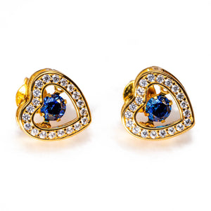 Lieze Birthstone Stud Earrings E311
