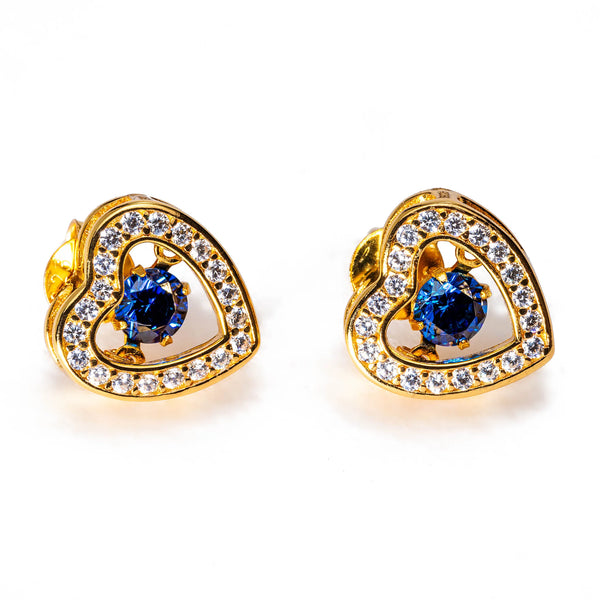 Lieze Birthstone Stud Earrings E311