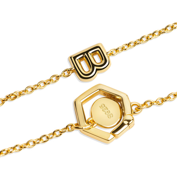Ella Monogram Bracelet B313