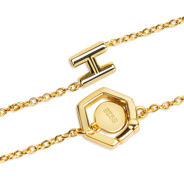 Ella Monogram Bracelet B313