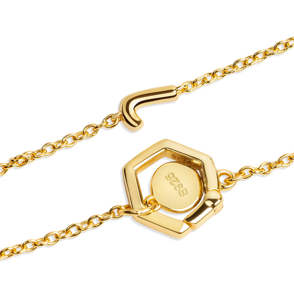Ella Monogram Bracelet B313