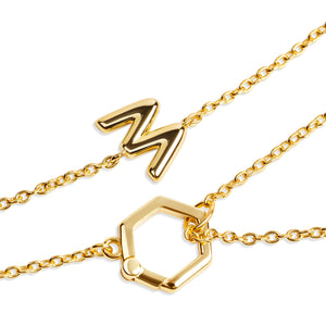 Ella Monogram Bracelet B313