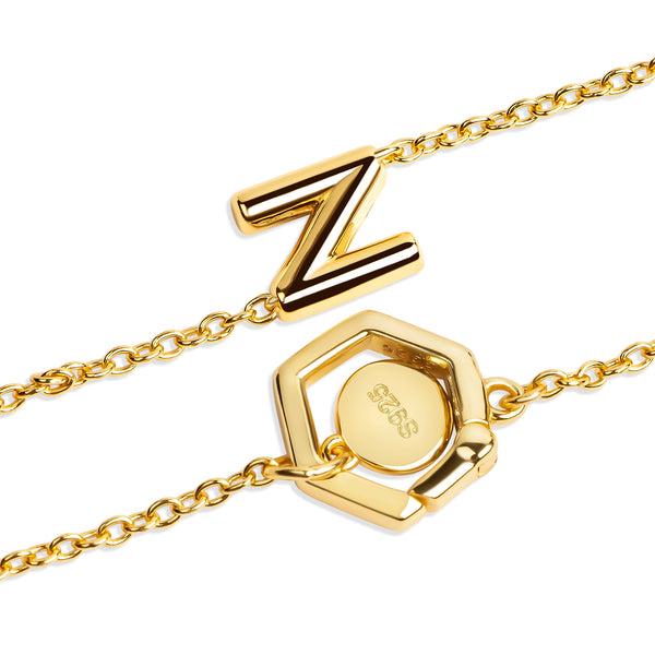 Ella Monogram Bracelet B313