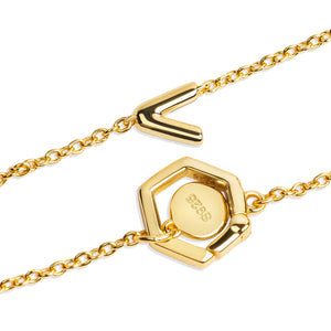 Ella Monogram Bracelet B313