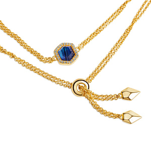 Debbie Hex Pendant Bracelet B390