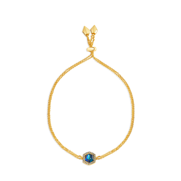 Debbie Hex Pendant Bracelet B390