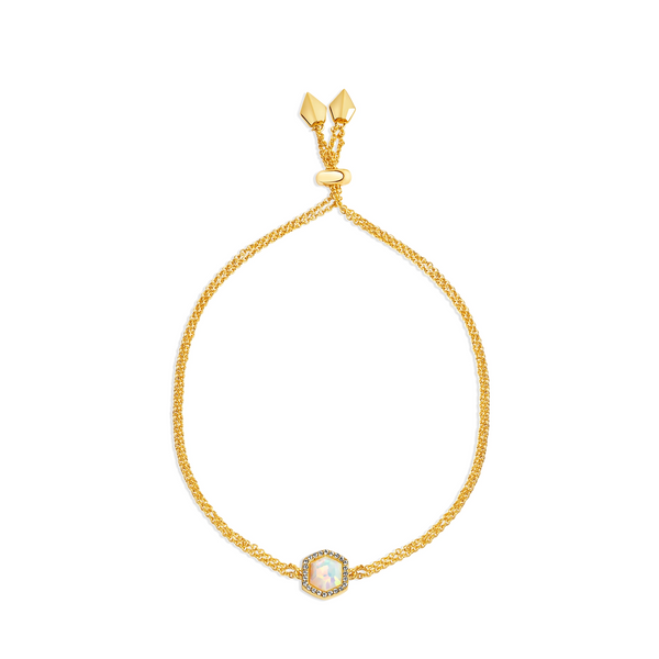 Debbie Hex Pendant Bracelet B390