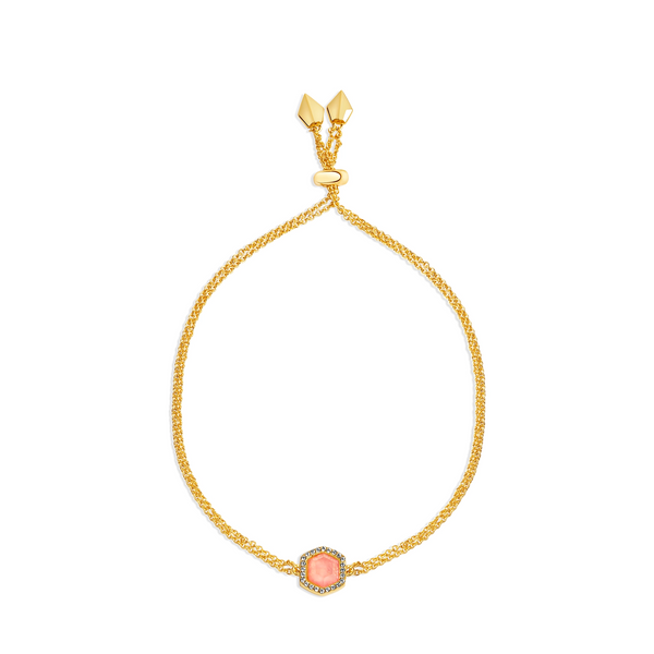 Debbie Hex Pendant Bracelet B390