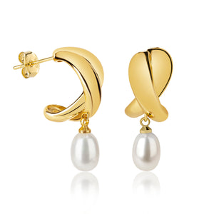 Andrea Pearl Stud Earrings E308