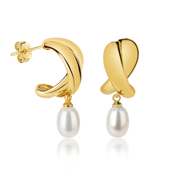 Andrea Pearl Stud Earrings E308