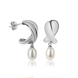 Andrea Pearl Stud Earrings E308