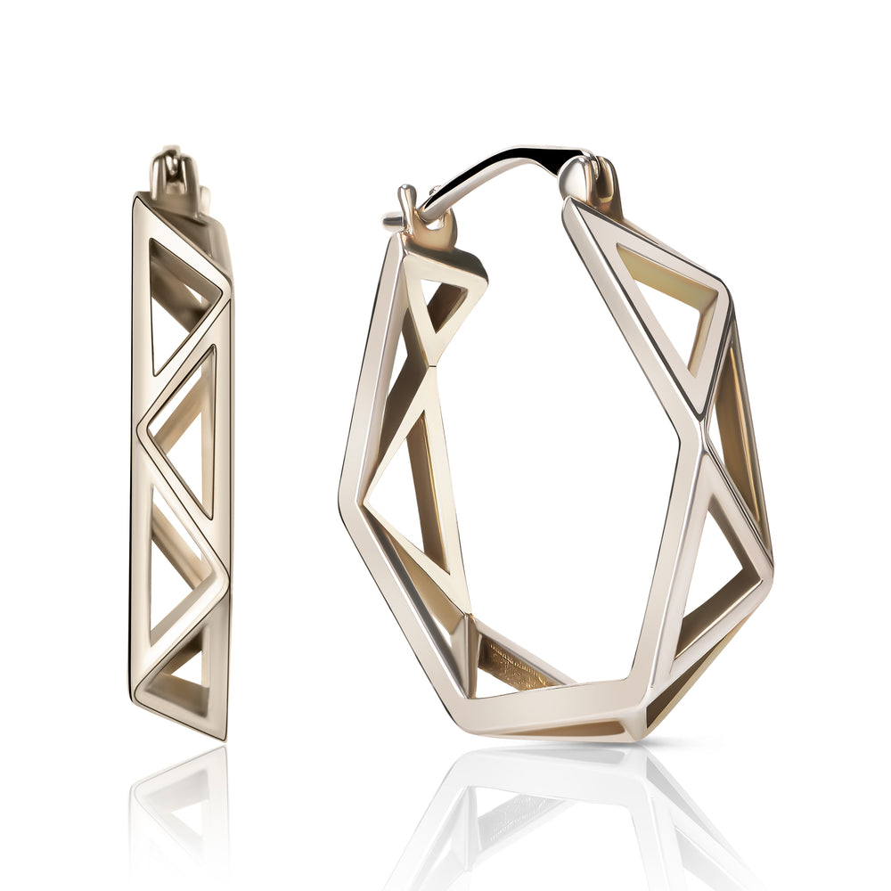 Naomi Hoop Earrings E325