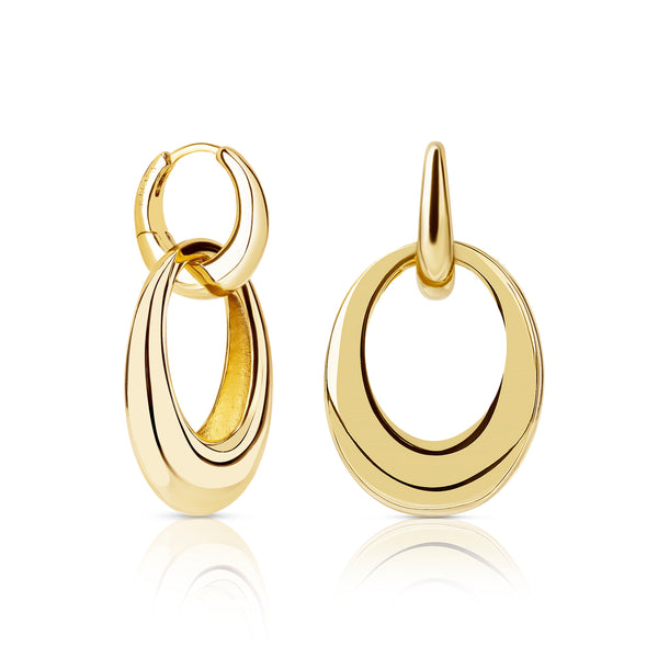 Casey Hoop Earrings E326