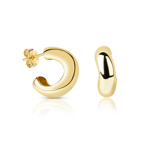 Sara Hoop Earrings E340