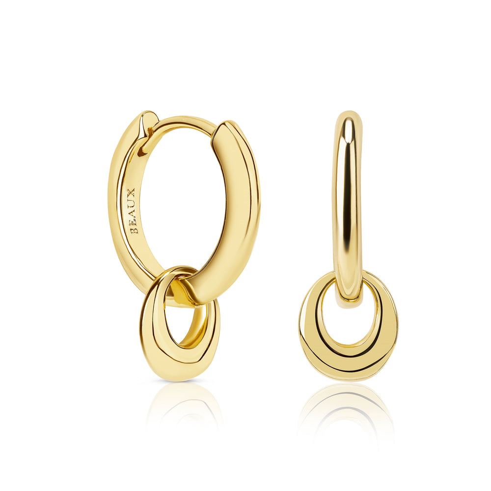 Cecilia Hoop Earrings E352