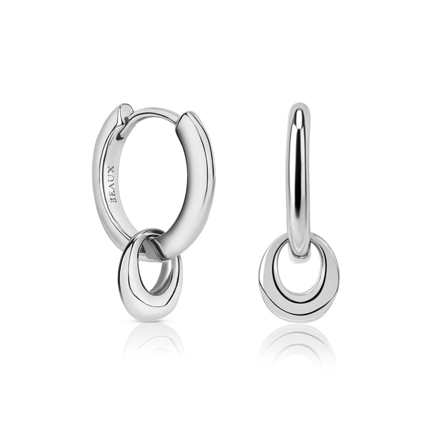 Cecilia Hoop Earrings E352