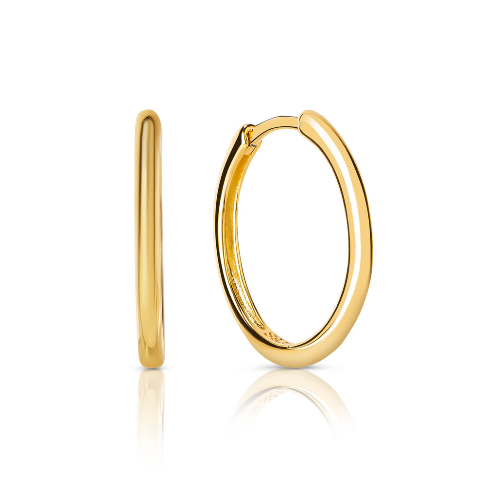 Bailey Medium Hoop Earrings E372