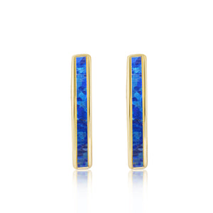 Clio Opal Hoop Earrings E381