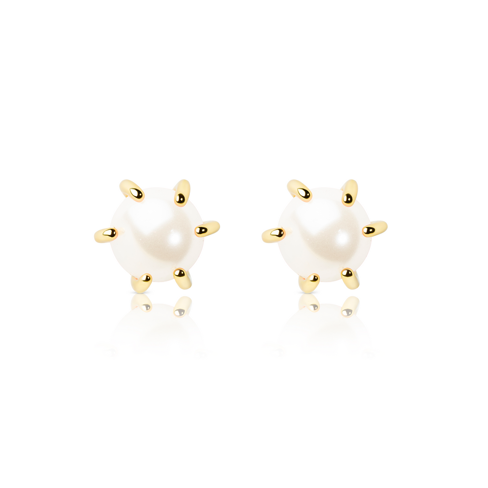 Greyson Pearl Stud Earrings E383