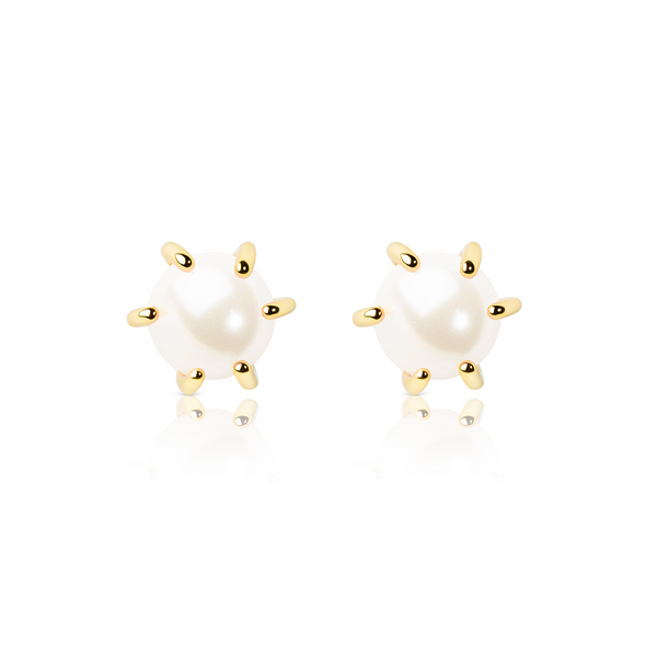 Greyson Pearl Stud Earrings E383