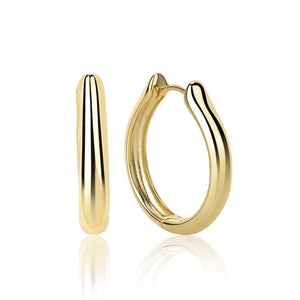 Gabby Horseshoe Hoop Earrings E430