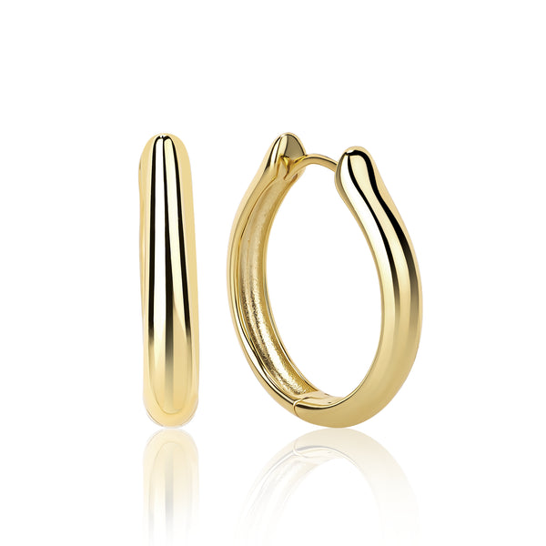 Gabby Horseshoe Hoop Earrings E430