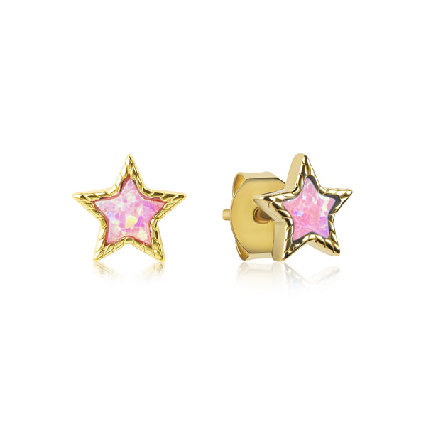Isabella Opal Star Stud Earrings E370