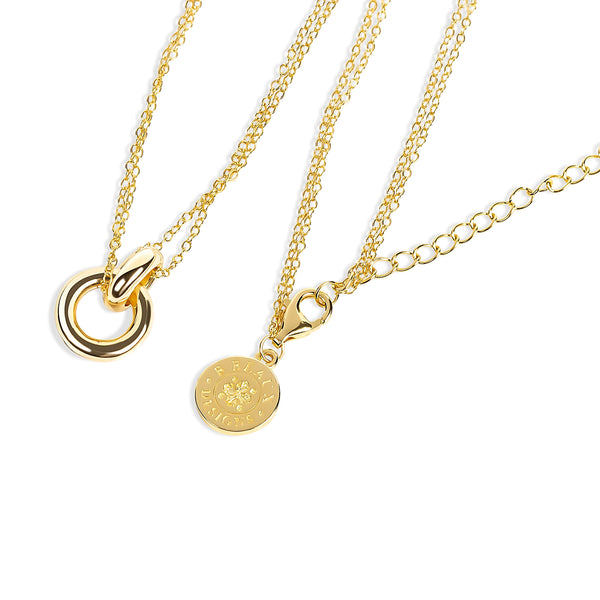 Lucia Double Ring Necklace N318