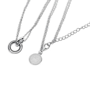 Lucia Double Ring Necklace N318
