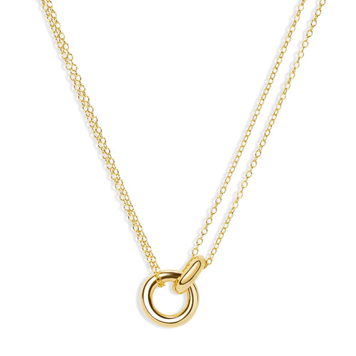 Lucia Double Ring Necklace N318