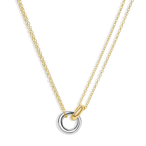 Lucia Double Ring Necklace N318