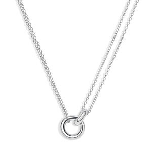 Lucia Double Ring Necklace N318