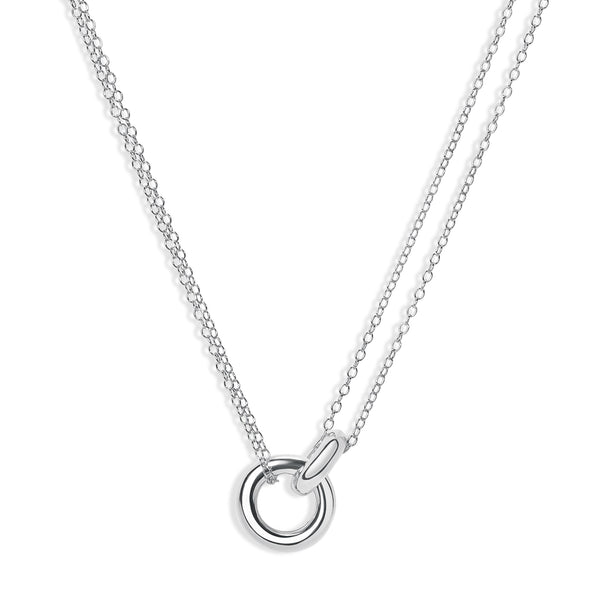 Lucia Double Ring Necklace N318