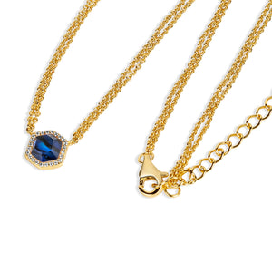 Debbie Hex Pendant Necklace N320