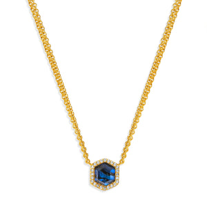 Debbie Hex Pendant Necklace N320