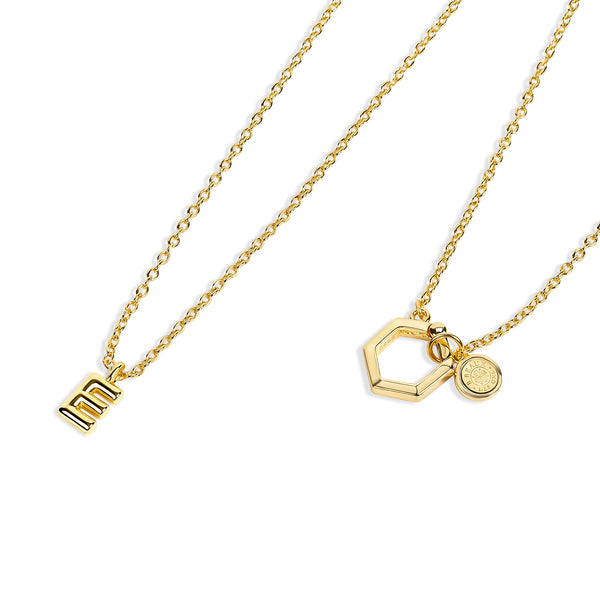 Ella Monogram Necklace N351