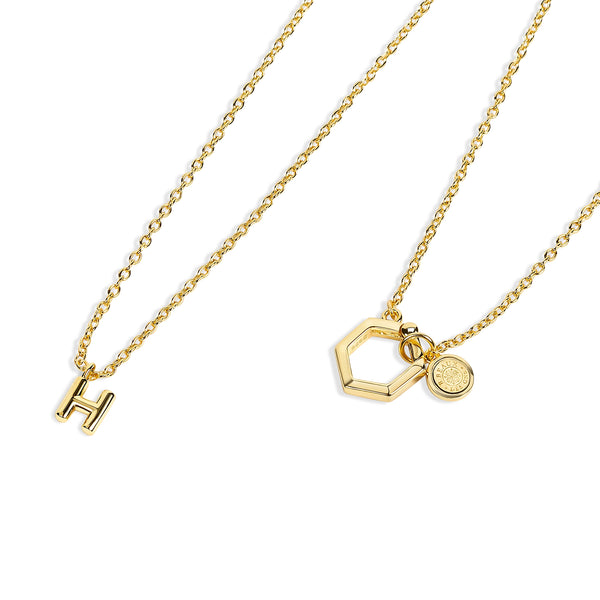 Ella Monogram Necklace N351