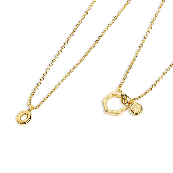 Ella Monogram Necklace N351