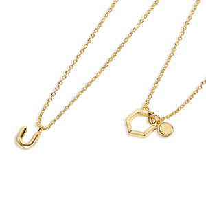 Ella Monogram Necklace N351